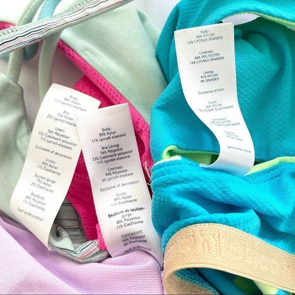 Ivivva Tank Top Lot Double Dutch & Twist Back With Built In Bras Like New 12 - Picture 10 of 10